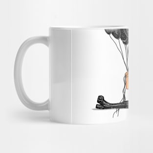 Black balloons Mug